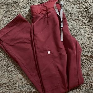 Figs- Cade Cargo maroon
